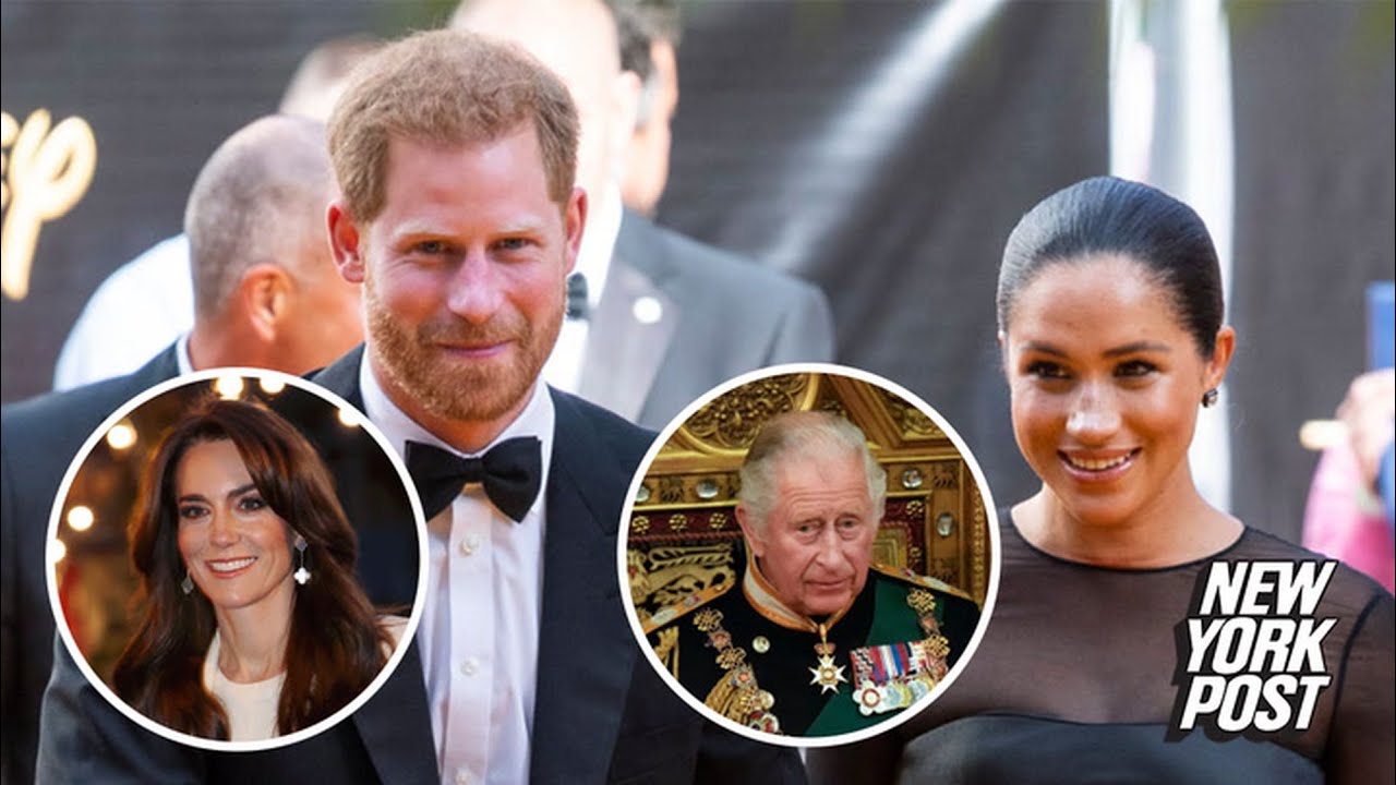 Prince Harry and Meghan send well wishes to King and Kate Middleton amid health scares