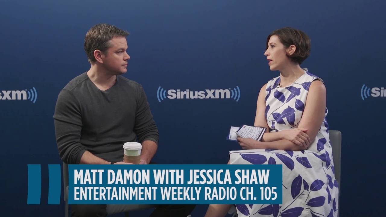Matt Damon: "I Would Do Any Movie Chris Nolan Directed" // SiriusXM // Entertainment Weekly