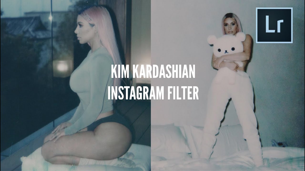 KIM KARDASHIAN Instagram Filter Mobile Tutorial (@kimkardashian)