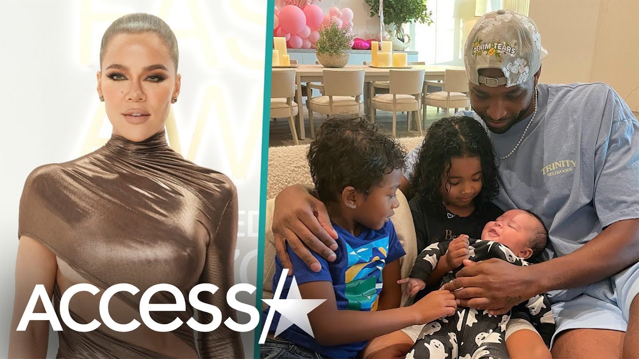 Khloé Kardashian Shares Photo Of Tristan Thompson w/ His Kids In Birthday Tribute