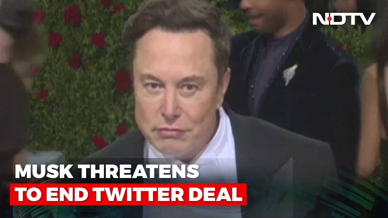 Elon Musk Warns Of Dropping Twitter Deal If Data Not Provided