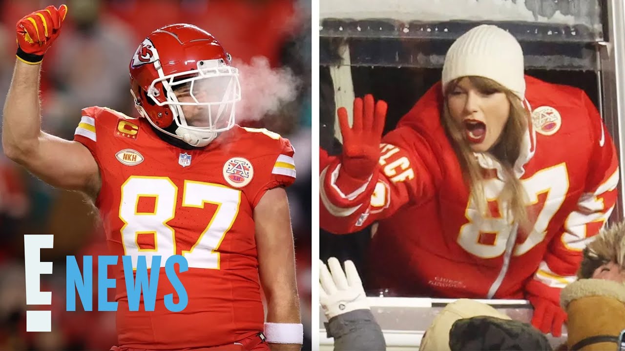 Taylor Swift Tackles the Cold During Travis Kelce's AFC Wild Card Game