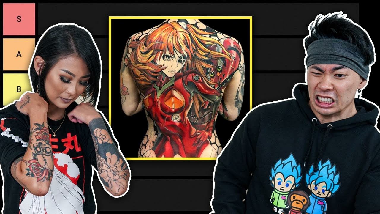 BEST ANIME TATTOO TIER LIST!