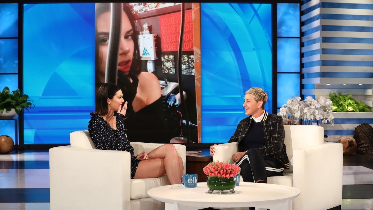 Kendall Jenner Shows Off Her New Lip Tattoo