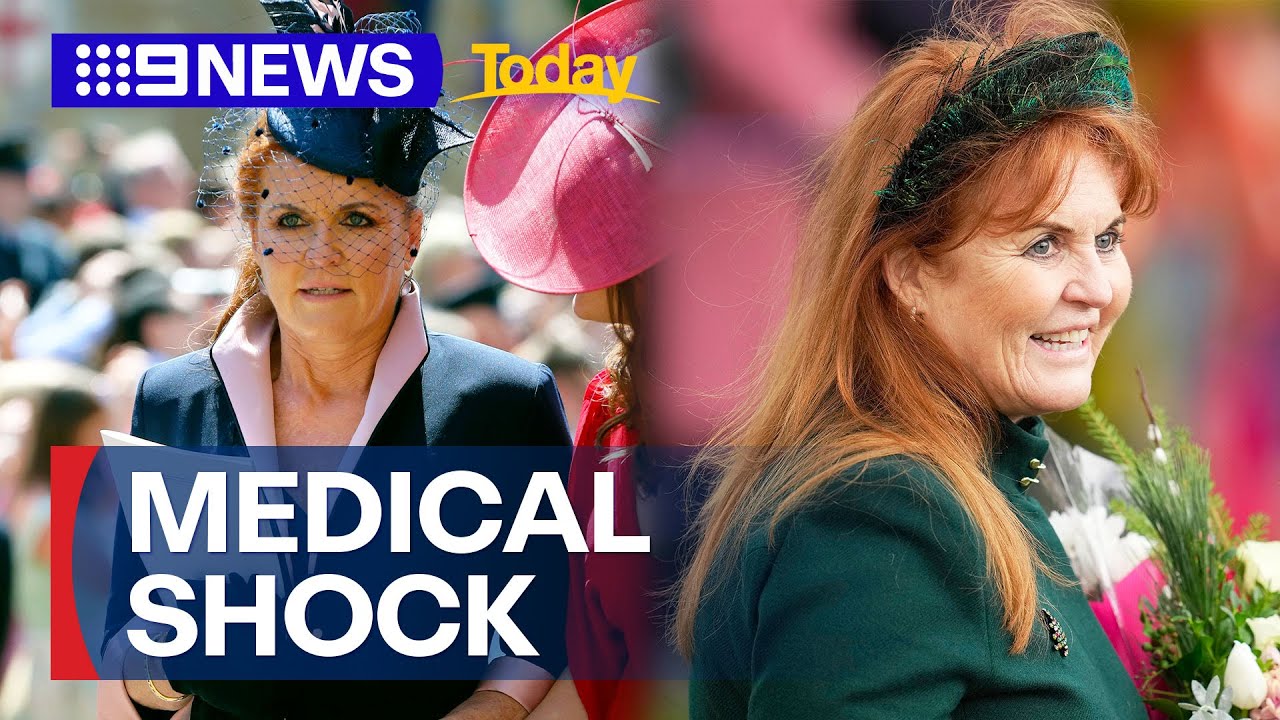Sarah Ferguson diagnosed with skin cancer | 9 News Australia