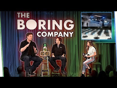 Elon Musk & The Boring Company Informational Talk | Lots Of Details | May 2018