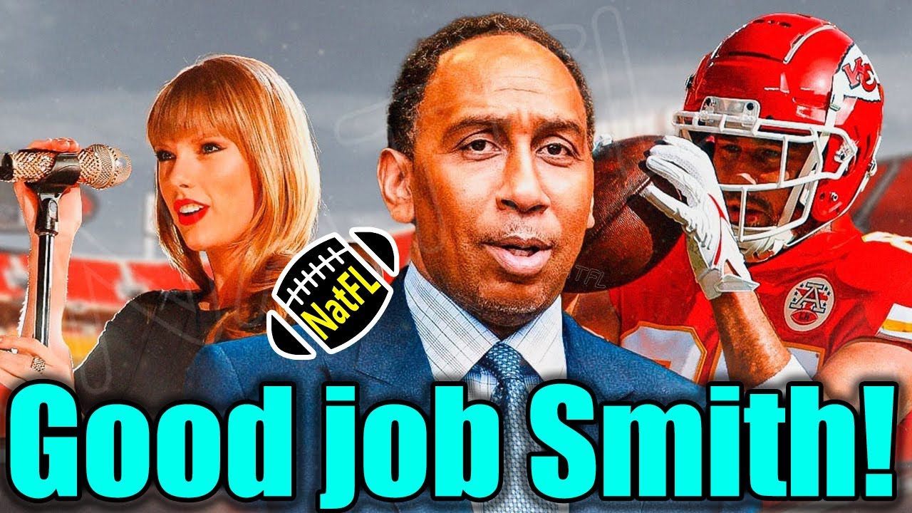 Stephen A Smith defends Taylor Swift against criticisms of her attending Chiefs games