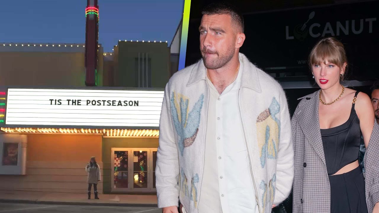 Travis Kelce's Kansas City Chiefs Spoof Rom-Coms With TAYLOR SWIFT Easter Eggs!