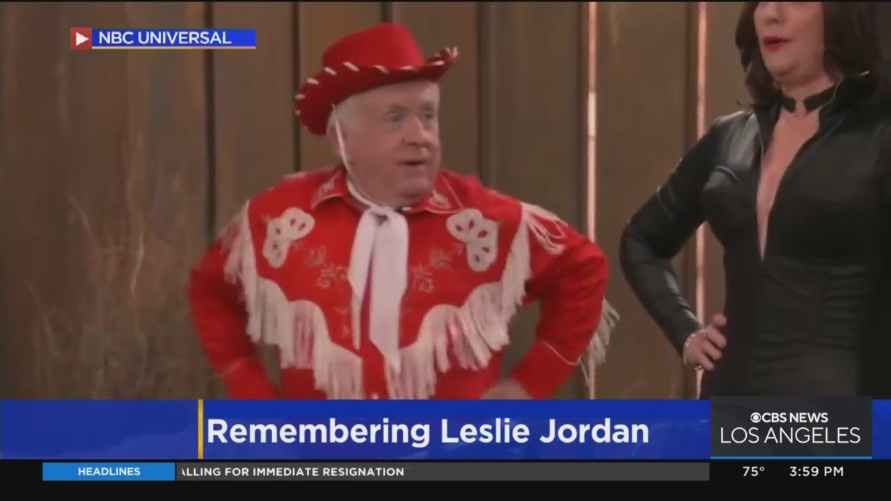 Friends, colleagues remember beloved actor Leslie Jordan