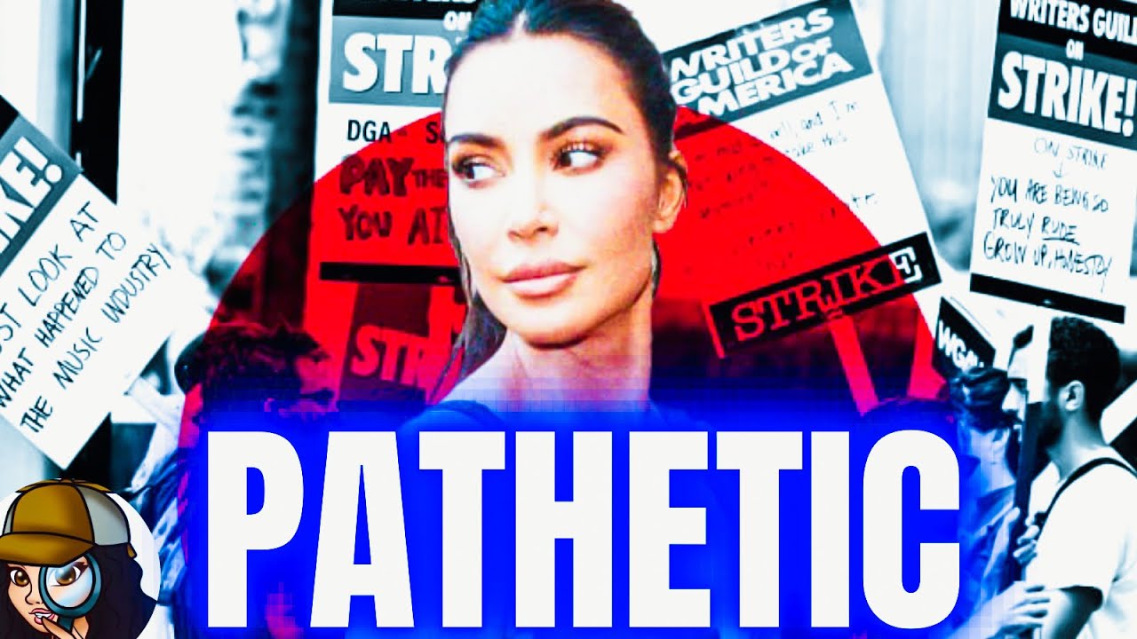 Kim Kardashian CAUGHT Crossing WGA Picket Lines|Risked It All To Just Showcase Her ROBOTIC Acting🫠