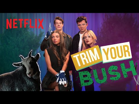 The Sex Education Cast Compete To Trim The Best Bush | Netflix