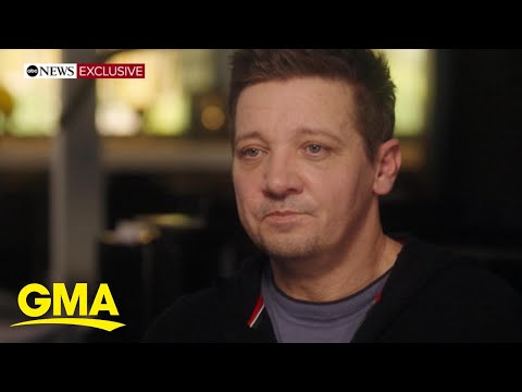 Jeremy Renner says he refuses to be 'haunted' by memory of snowplow accident | GMA