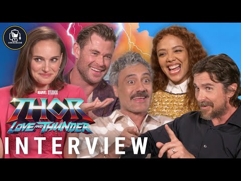'Thor: Love And Thunder' Interviews | Chris Hemsworth, Taika Waititi, Tessa Thompson And More!