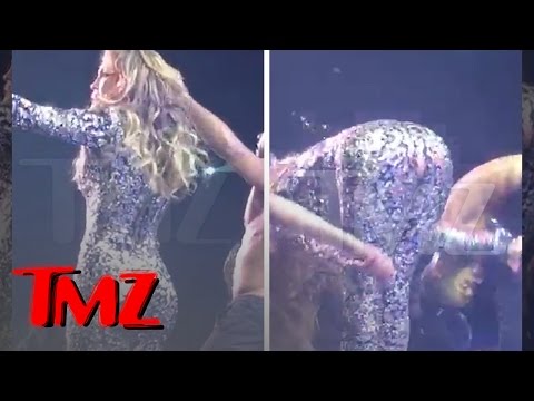 Jennifer Lopez Has A Wardrobe Malfunction On Stage! | TMZ