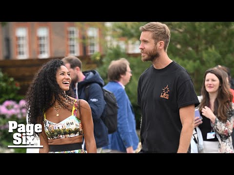 Calvin Harris marries fiancée Vick Hope in romantic wedding in England