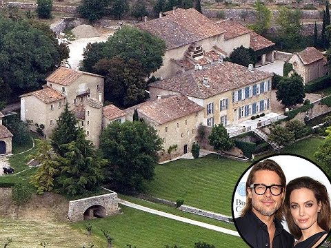 Angelina Jolie and Brad Pitt's Chateau Miraval in France