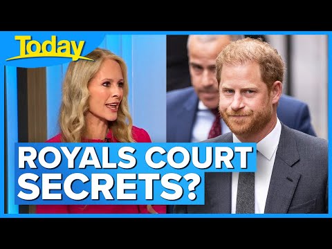 Prince Harry accuses royal family of withholding information amid lawsuit | Today Show Australia