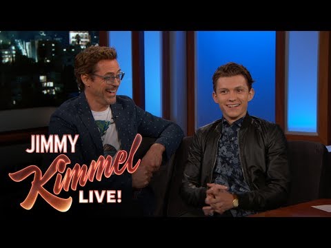Robert Downey Jr. & Tom Holland on Spider-Man: Homecoming