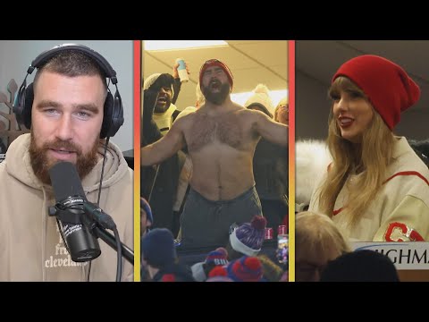 Travis Kelce Reveals Taylor Swift's Reaction to SHIRTLESS Jason Kelce