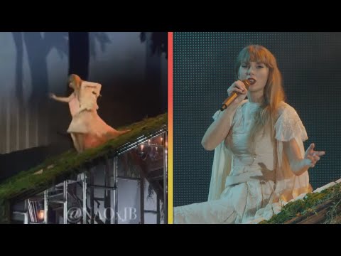 Taylor Swift's 'Life Flashed' Before Her Eyes While Nearly FALLING on Stage