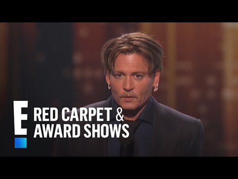Johnny Depp is The People's Choice for "Favorite Movie Icon" | E! People's Choice Awards