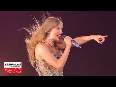 Taylor Swift Becomes First Female Artist to Hit 100 Million Monthly Spotify Listeners | THR News