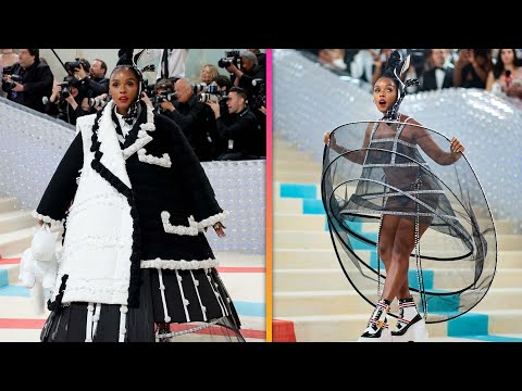 Janelle Monáe Pulls Off Wardrobe Change on Met Gala Steps