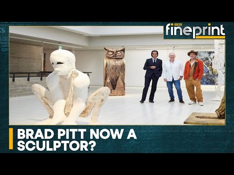 WION Fineprint | Brad Pitt makes his debut as a sculptor in Finland exhibition
