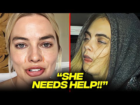 Margot Robbie REVEALS How Bad Cara Delevingne Addiction