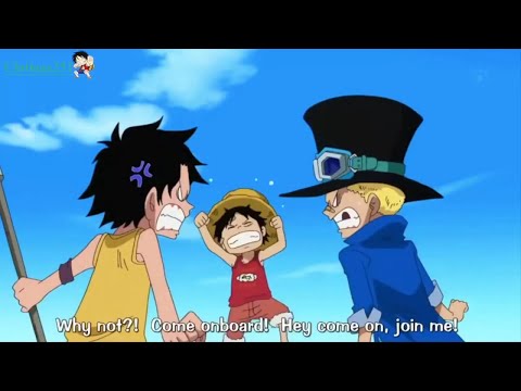 Ace, Luffy and Sabo Funny Moments #1