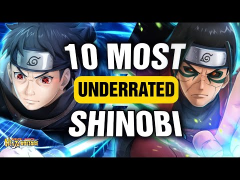 10 MOST UNDERRATED SHINOBI IN NARUTO X BORUTO NINJA VOLTAGE