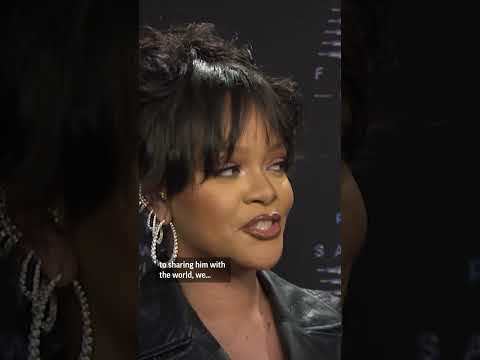 Rihanna talks sharing her son’s name with the world #apnews #rihanna #fenty