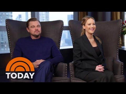 Jennifer Lawrence And Leonardo DiCaprio Discuss Their New Film ‘Don’t Look Up’