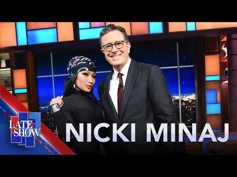 “F The Colbert Up” - Nicki Minaj’s Rap Battle With Stephen Colbert, Round 2