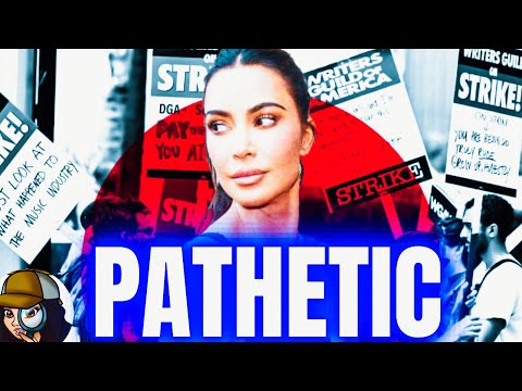 Kim Kardashian CAUGHT Crossing WGA Picket Lines|Risked It All To Just Showcase Her ROBOTIC Acting🫠