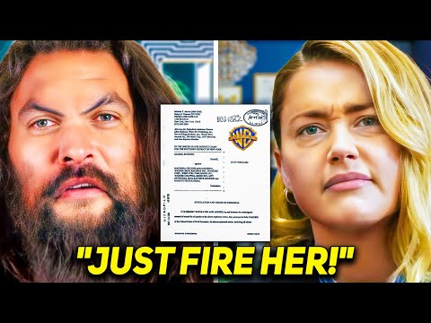 Jason Momoa Threatens To SUE Warner Bros If Amber Stays In Aquaman 2