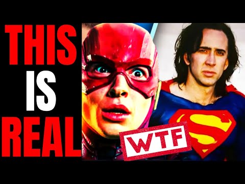 The Flash Director Confirms INSANE Rumor | Nicolas Cage Is SUPERMAN In New DC Movie