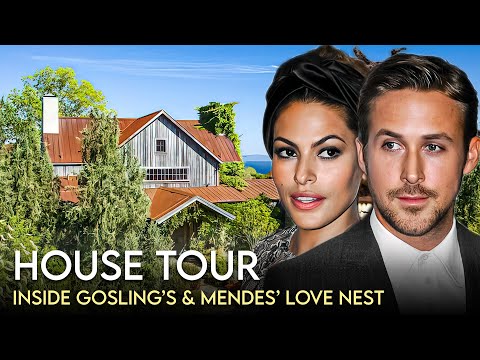 Ryan Gosling & Eva Mendes | House Tour | $5 Million Carpinteria Mansion & More