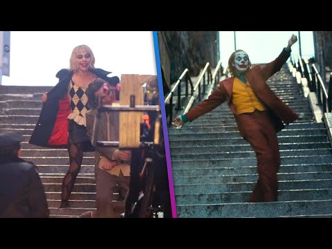 Lady Gaga Goes FULL Joker on Iconic Steps While Shooting Sequel