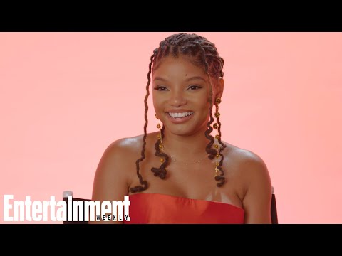 Halle Bailey on 'The Little Mermaid' | D23 2022 | Entertainment Weekly