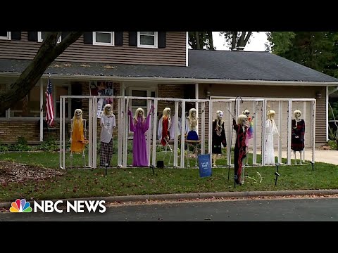 Halloween (Taylor's version): Wisconsin fan creates spooky Swift display