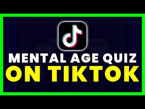 How to Take Mental Age Quiz on TikTok | Social Media Tutorial