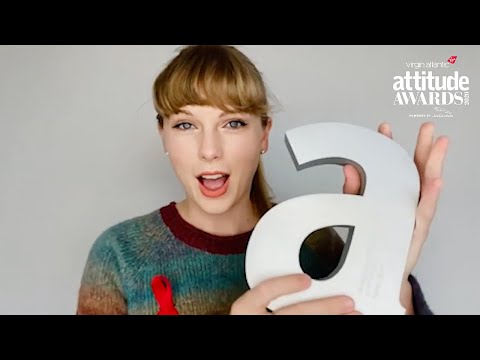Taylor Swift promises to "always advocate" for the LGBTQ community at the Attitude Awards