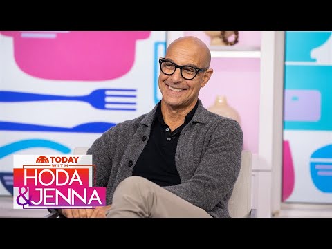 Stanley Tucci talks wife Felicity, Harry Styles, cookware line