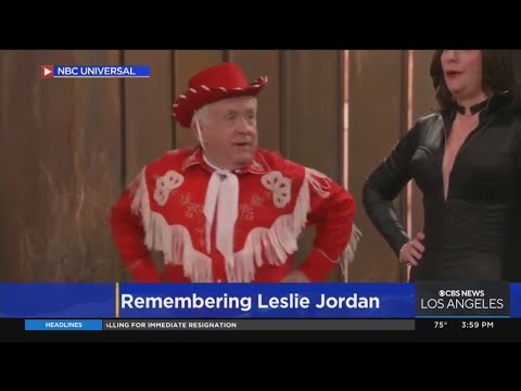 Friends, colleagues remember beloved actor Leslie Jordan