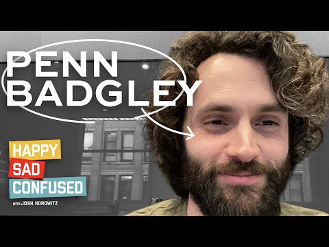 Penn Badgley talks YOU, GOSSIP GIRL, FANTASTIC FOUR rumors! Happy Sad Confused