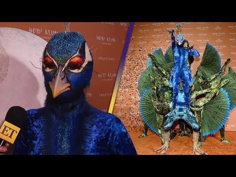 How Heidi Klum Came Up With EPIC Peacock Halloween Costume Reveal (Exclusive)