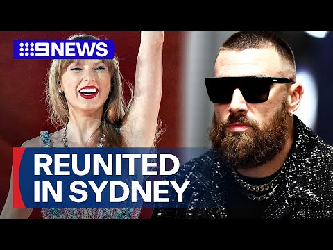 Taylor Swift and Travis Kelce spotted at Sydney Zoo | 9 News Australia