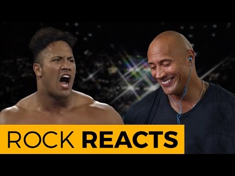 The Rock Reacts to His First WWE Match: 20 YEARS OF THE ROCK