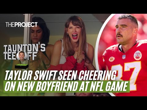 Taylor Swift Seen Cheering On "New Boyfriend" At NFL Game